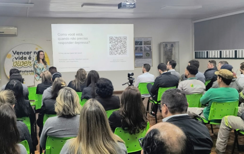 Ação de promoção da saúde mental promove diálogo sobre autocuidado e valorização da vida 