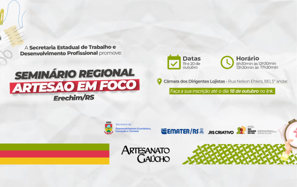  Seminário Regional Artesão em Foco